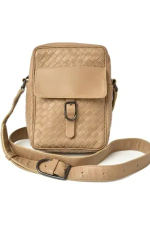 Bottega Veneta Pre-owned Cross Body Bags, male, , ONE SIZE, Pre-owned Leather shoulder-bags