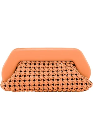 THEMOIRÈ Clutches, female, , ONE SIZE, Flame Knots Clutch Bag Vegan Fabric