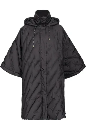 Pinko Down Coats, female, , XS, Quilted Cape-Style Down Jacket