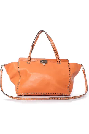 VALENTINO Pre-owned Bags, female, , ONE SIZE, Pre-owned Rockstud Trapeze tote