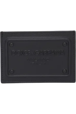 Dolce & Gabbana Wallets & Cardholders, male, , ONE SIZE, Leather Cardholder for Men