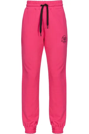 Pinko Sweatpants, female, , L, Joggers with Glossy Love Birds Logo