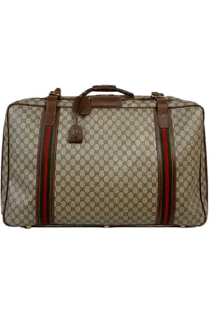 Gucci Pre-owned Weekend Bags, female, , ONE SIZE, Pre-owned Canvas travel-bags