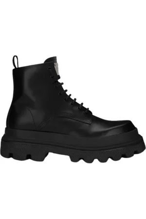 Dolce & Gabbana Trekking Calf Leather Boot