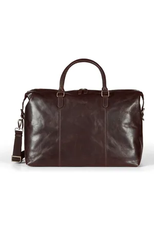 Howard London Weekend Bags, male, , ONE SIZE, Dark Leather Weekend Bag