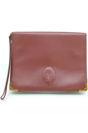 Cartier Pre-owned Clutches, female, , ONE SIZE, Pre-owned Leather clutches
