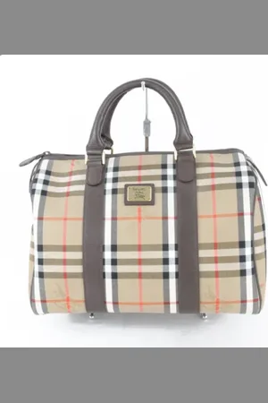 Burberry Pre-owned Weekend Bags, female, , ONE SIZE, Pre-owned Fabric handbags