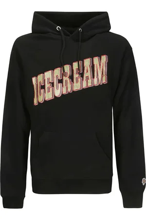 ICECREAM Hoodies, male, , S, Hooded Sweatshirt with Front Print