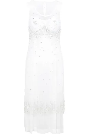 Bottega Veneta Midi Dresses, female, , XS, Crystal Dress