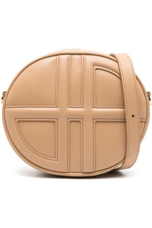 Patou Cross Body Bags, female, , ONE SIZE, Leather Shoulder Bag Gold Hardware