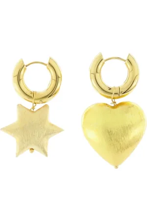 Timeless Pearly Earrings, female, , ONE SIZE, Mismatched Donut and Heart Earrings