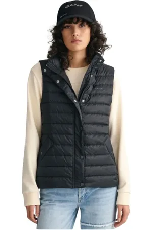 GANT Vests, female, , L, Quilted Sleeveless Jacket