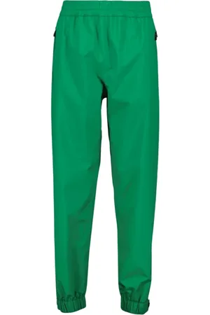 Moncler Jogging Trousers Straight Cut Elastic Cuffs