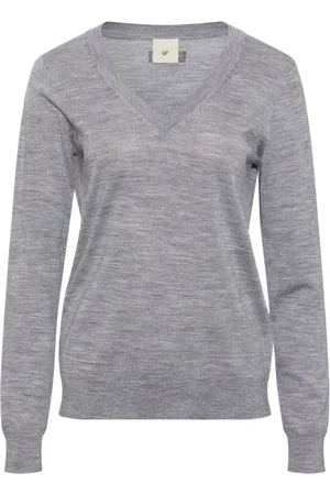 Heartmade V-neck Knitwear, female, , S, Cozy and Stylish -neck Knitwear