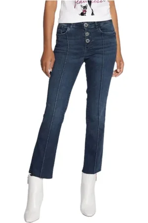 Liu Jo High Waist Princess Crop Flare Jeans