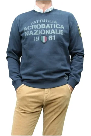 Aeronautica Militare Sweatshirts, male, , 2XL, Vintage Washed Sweatshirt