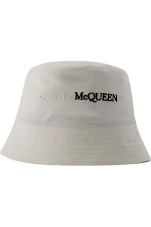 Alexander McQueen Classic Logo Bic Cap Cotton