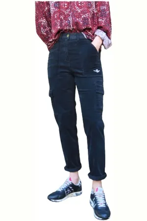 Aeronautica Militare Cargo Velvet Trousers