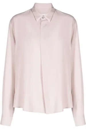 Ami Blouses, female, , XS, Powder Crepe Top