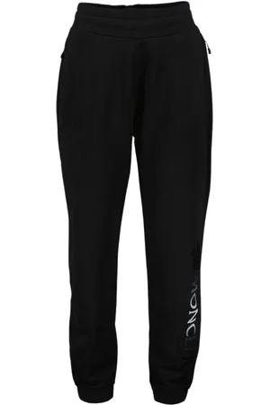 Moncler Sweatpants, female, , M, Logo Jogging Trousers Straight Cut
