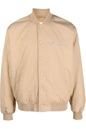 Moschino Bomber Jacket with Embroidered Logo