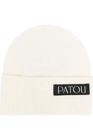 Patou Beanies, female, , ONE SIZE, Logo-Patch Knitted Beanie