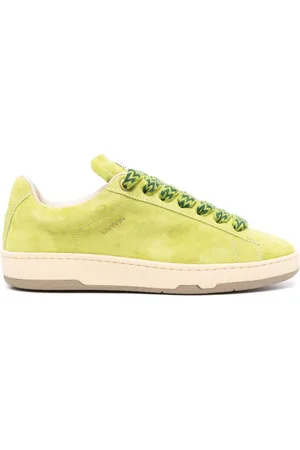 Lanvin Sneakers, male, , 11 UK, Suede Padded Trainers