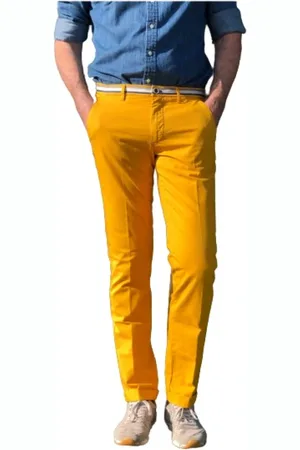 Masons Slim Fit Cotton Stretch Chino Trousers
