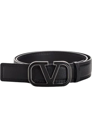 VALENTINO Chic VLogo Leather Belt