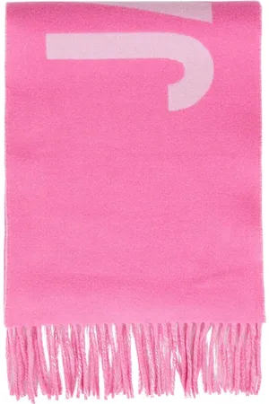 Jacquemus Winter Scarves, female, , ONE SIZE, Lécharpe Fringe Logo Scarf