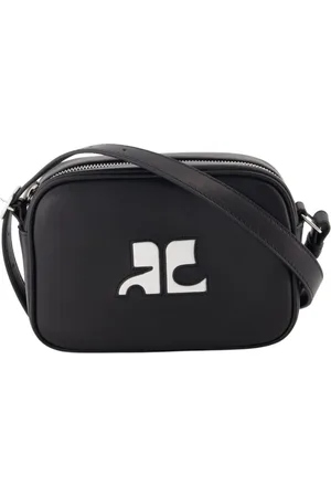 Courrèges Grained Leather Camera Bag