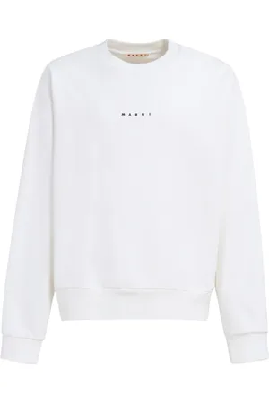 Marni Cotton Sweatshirt with Mini Logo