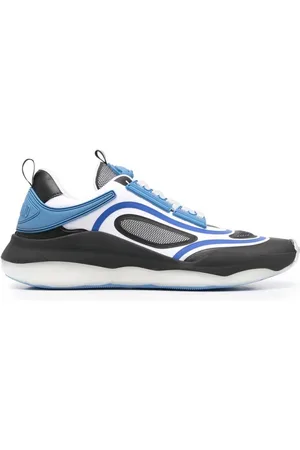 Moschino Sneakers, male, , 7 UK, Panelled Low-Top Trainers