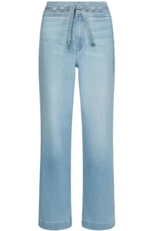 Tommy Hilfiger Relaxed Straight High Waist Wide Leg Jeans