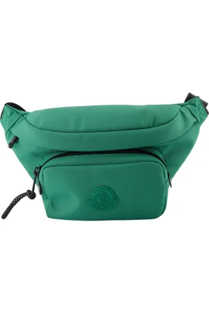 Moncler Belt Bags, male, , ONE SIZE, Waterproof Nylon Waist Bag with Zipper