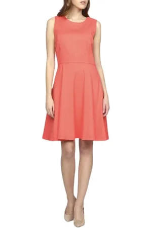 GANT Linen and Cotton Trapeze Dress