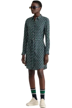 GANT Shirt Dresses, female, , S, Geometric Print Shirt Dress