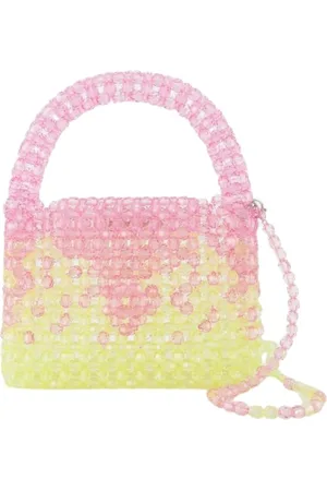 GERMANIER Ss23Bg01 Hobo Bag - - Pink/Green - Pearl