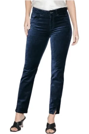 Paige Slim-fit Jeans, female, , W27, High Waist Straight Fit Velvet Jeans