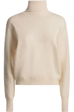 Bally Textured Wool Roll-Neck Jumper