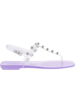 Sergio Rossi Flat Sandals, female, , 5 UK, Wisteria Cover Flat Sandals