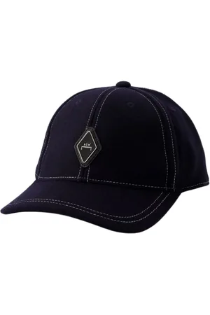 A-cold-wall* Navy Diamond Cap - Cotton