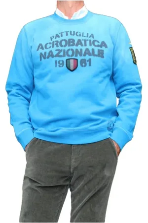 Aeronautica Militare Sweatshirts, male, , XL, Vintage Washed Sweatshirt