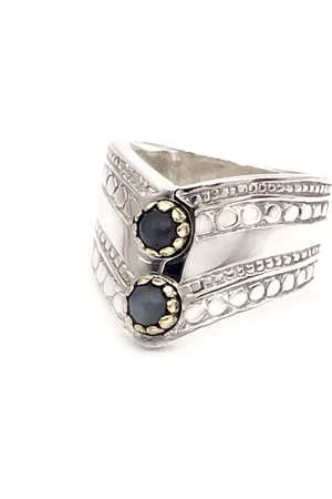 Jalan Jalan Rings, unisex, , 58 MM, Black Moonstone Ring