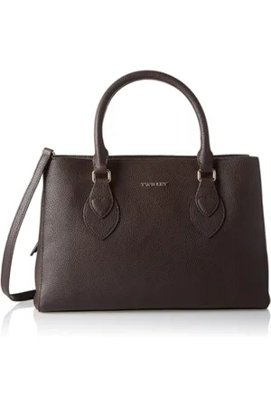 Twin-Set Black Leather Handbag