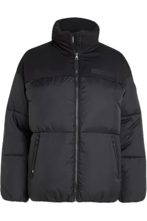 Tommy Hilfiger Down Jackets, female, , L, Quilted Short Down Jacket