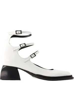 NODALETO Pumps, female, , 5 UK, Leather Pumps - Round Toe