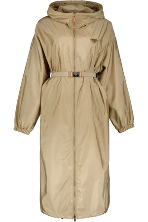 Prada Rain Jackets, female, , S, Nylon Parka Jacket