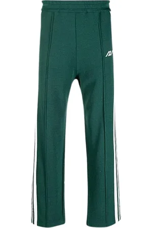 Autry Sweatpants, male, , M, Elasticated Waist Jogging Trousers with White Stripes