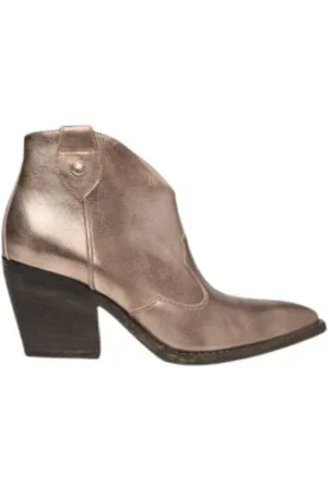 Nero Giardini Cowboy Boots, female, , 5 UK, Metallic Leather Lunare Low Boots